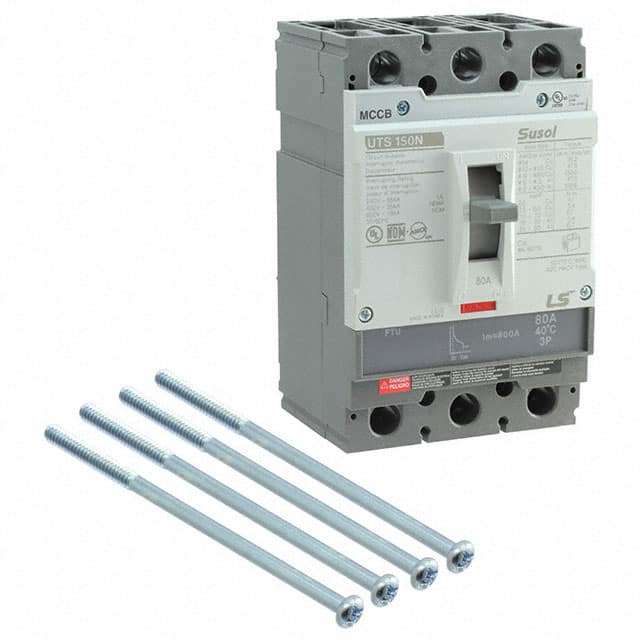 UTS150N-FTU-80A-3P-LL-UL CIR BRKR THERM 80A 600VAC/600VDC