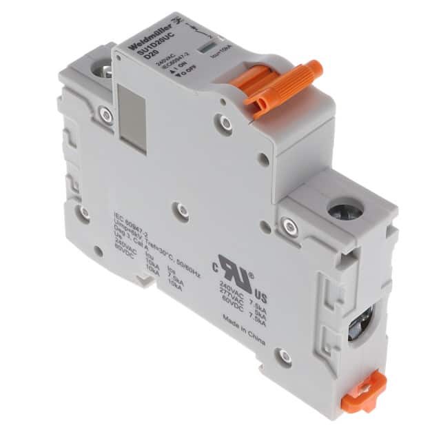 SU1D20UC CB PROTECTOR 1077 1P D 20A ACDC