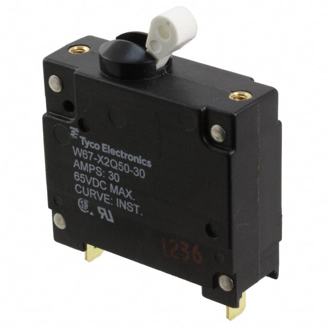 W67-X2Q50-30 CIR BRKR MAG-HYDR 30A 65VDC