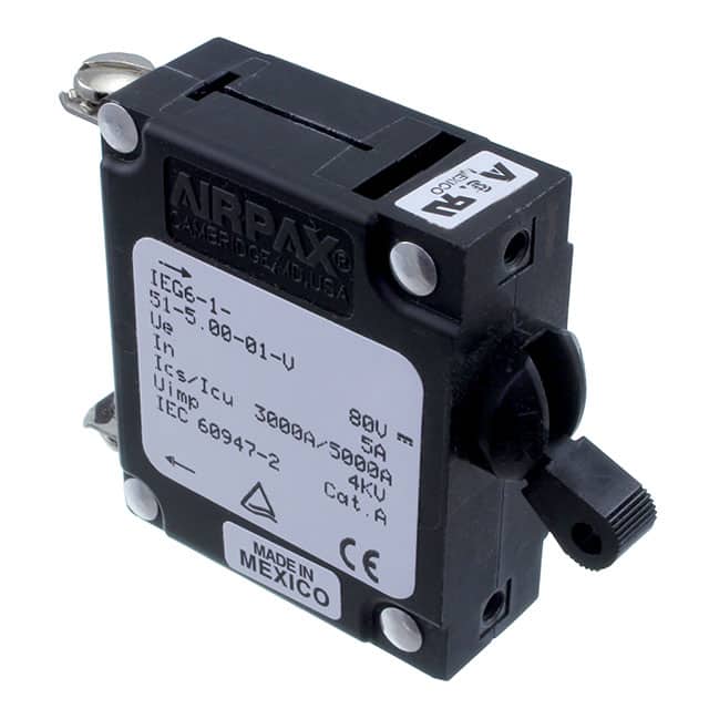 IEG6-1-51-5.00-01-V CIR BRKR MAG-HYDR LEVER 5A