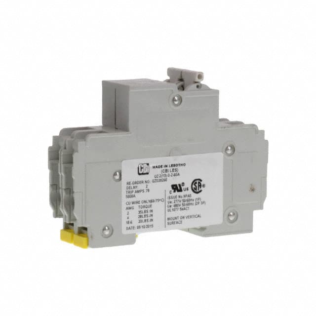 9926252560 CIR BRKR MAG-HYDR 60A 480VAC
