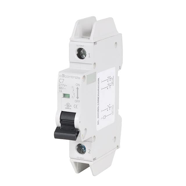 1100-CB1D2D40 UL 489, 1 POLE, 4A, TRIP CURVE D