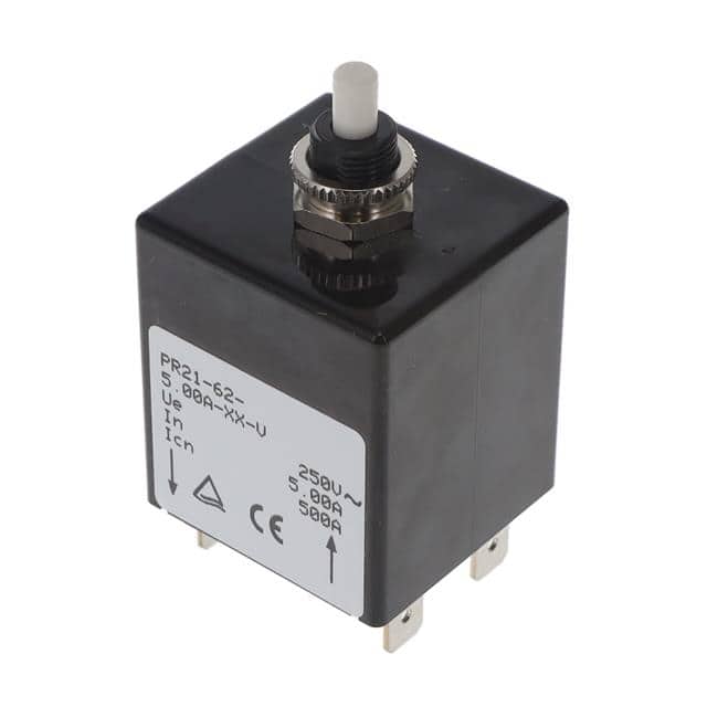 PR21-62-5.00A-XX-V CIR BRKR MAG-HYDR 5A PUSH-RESET