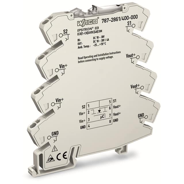 787-2861/400-000 ELECTRONIC CIRCUIT BREAKER; 1-CH