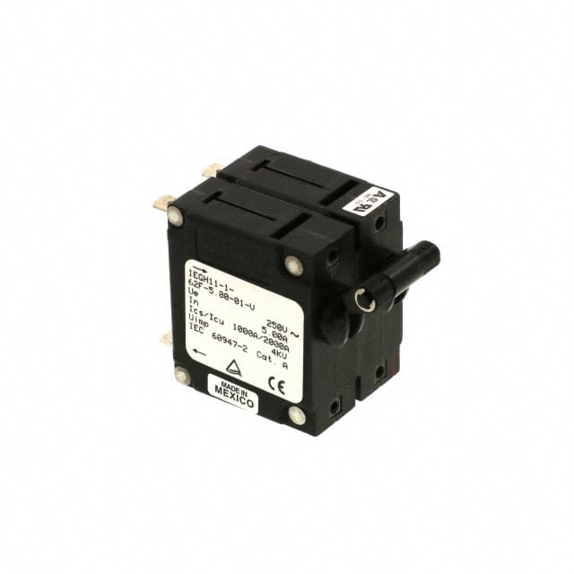 IEGH11-1-62F-5.00-01-V CIR BRKR MAG-HYDR LEVER 5A