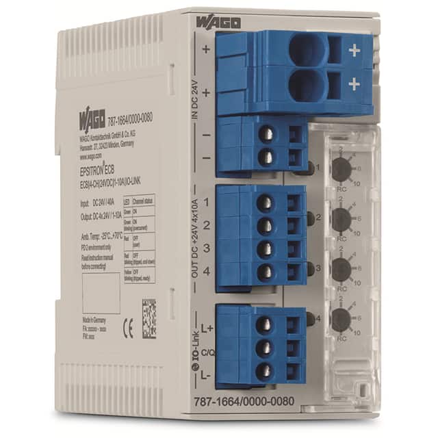 787-1664/000-080 ELECTRONIC CIRCUIT BREAKER; 4-CH