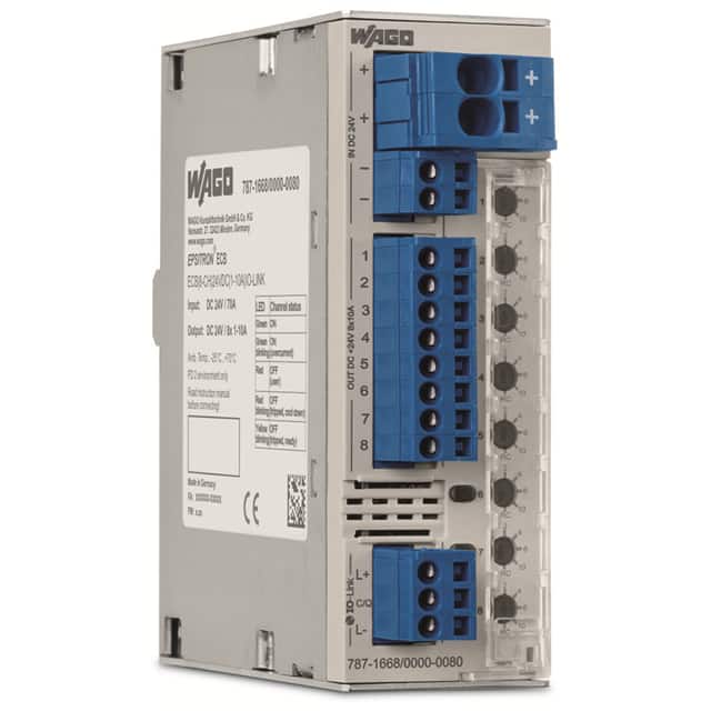 787-1668/000-080 ELECTRONIC CIRCUIT BREAKER; 8-CH