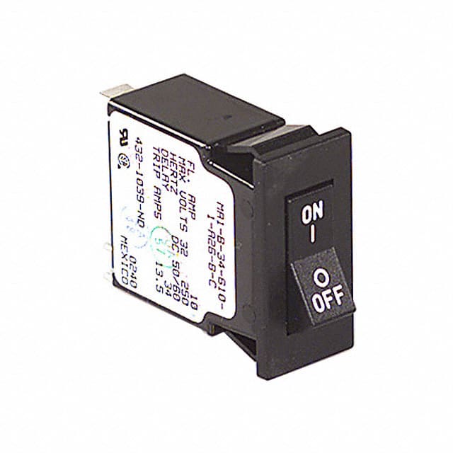 MA1-B-34-610-1-A26-B-C CIR BRKR 10A 250VAC 80VDC