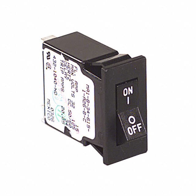 MA1-B-34-615-1-A26-B-C CIR BRKR 15A 250VAC 80VDC