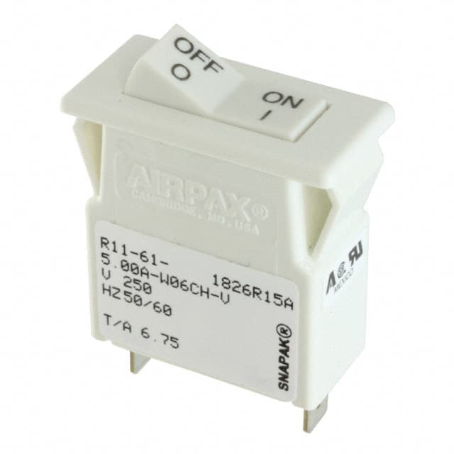R11-61-5.00A-W06CH-V CIR BRKR MAG-HYDR 5A ROCKER