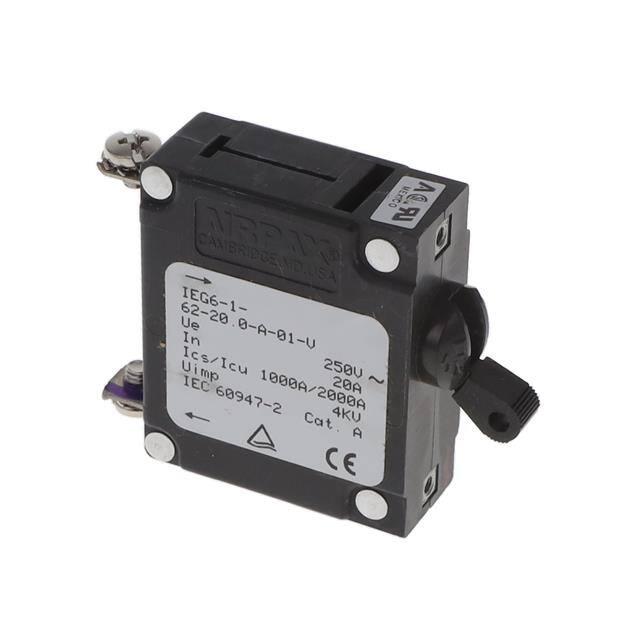 IEG6-1-62-20.0-A-01-V CIR BRKR MAG-HYDR LEVER 20A