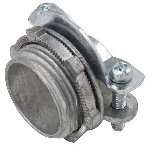 2864 The Hubbell 2864 is a nonmetallic sheathed cable connector made of die cast zinc. It has a 1-inch trade size and is designed for service entrance applications.