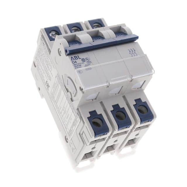 3D4UM 3D4UM 4A CIRCUIT BREAKER D CHAR3
