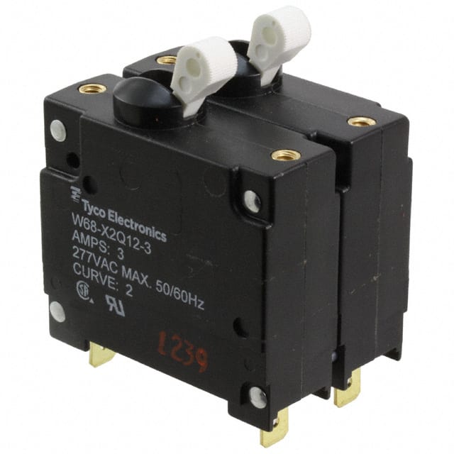 W68-X2Q12-3 CIR BRKR MAG-HYDR 3A 277VAC