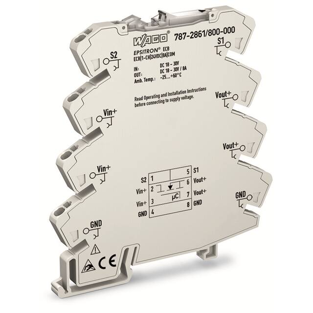 787-2861/800-000 ELECTRONIC CIRCUIT BREAKER; 1-CH