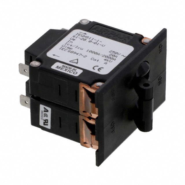 IEGHS11-1-61-20.0-01-V CIR BRKR MAG-HYDR LEVER 20A