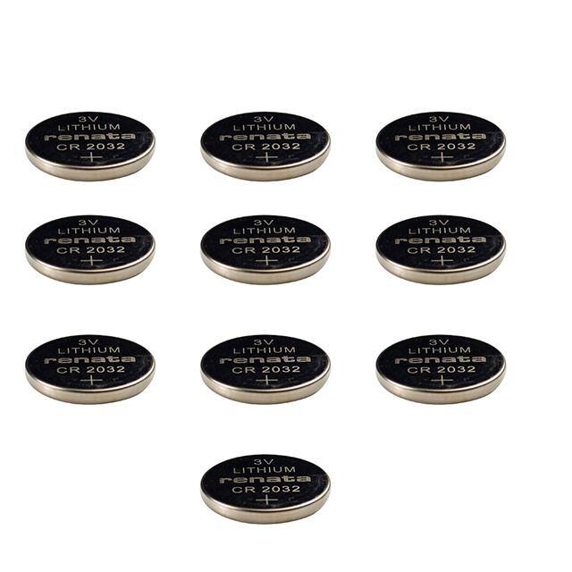 10PAK:WW-D5U6-3-CR2032 Replacement for R&d Batteries CR