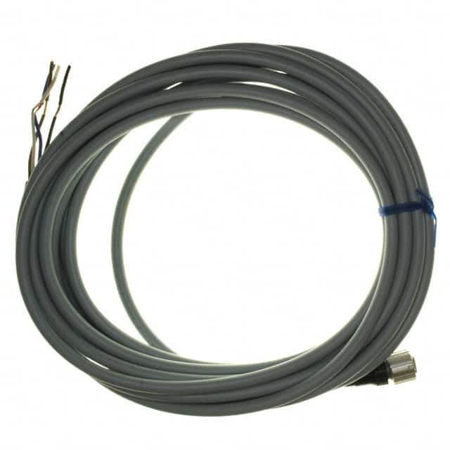 XS5F-D421-G80-A CBL 4POS FMALE TO WIRE 16.4'