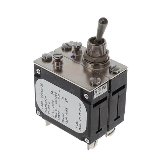 IUGN66-1-71-20.0 CIR BRKR MAG-HYDR 20A TOGGLE
