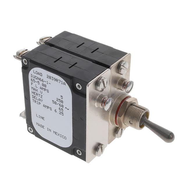 IUGN66-1-65-5.00 CIR BRKR MAG-HYDR 5A TOGGLE