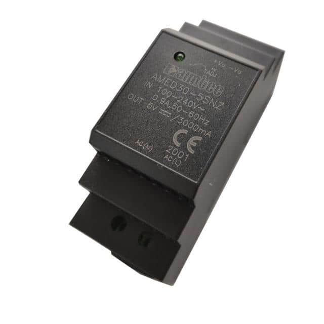 AMED30-5SNZ AC/DC DIN RAIL SUPPLY +/-5V 15W