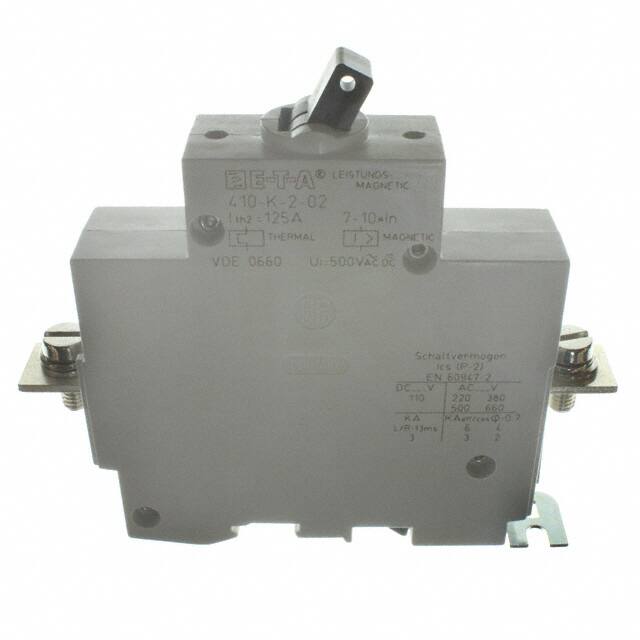 410-K-2-02-125A CIR BRKR 125A 240VAC 110VDC