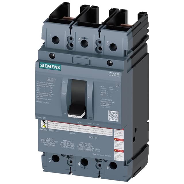 3VA5210-1BB61-0AA0 MCSW 3VA52 2(3)P 100A 100KA