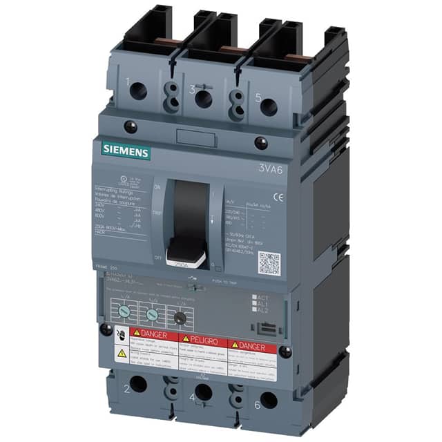 3VA6225-5HL31-0AA0 BRKR 3VA62 3P 250A 35KA ETU3-LI