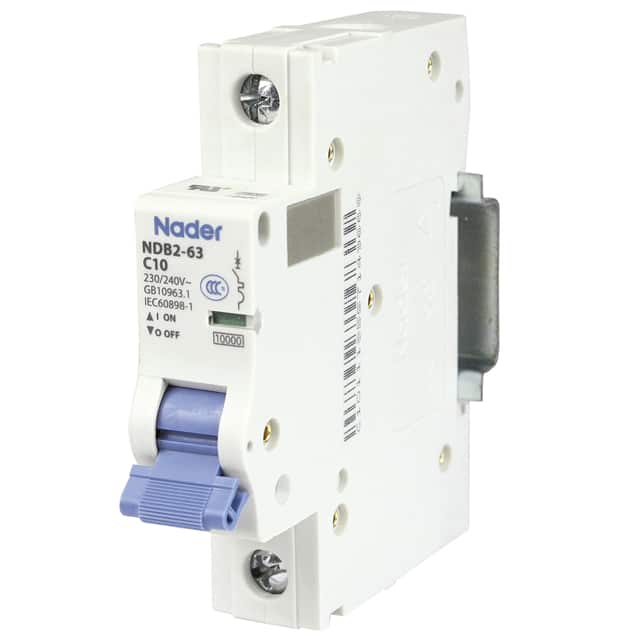 NDB2-63C1-1 CIR BRKR THERM MAG 1A 240VAC LVR