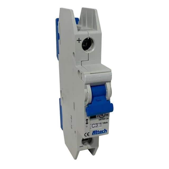 DC1CR3L CIR BRK THRM-MAG 3A 125VDC LEVER