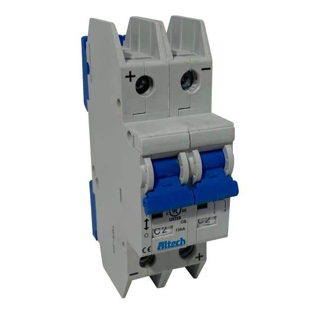 DC2CR2L CIR BRK THRM-MAG 2A 250VDC LEVER