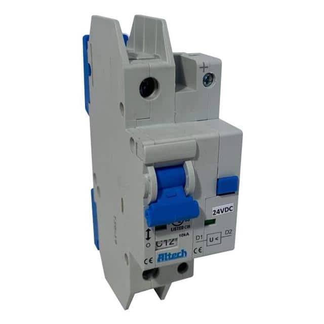 1CU12L+UV24DCL CIR BRK THRM-MAG 24A 277VAC LEVR