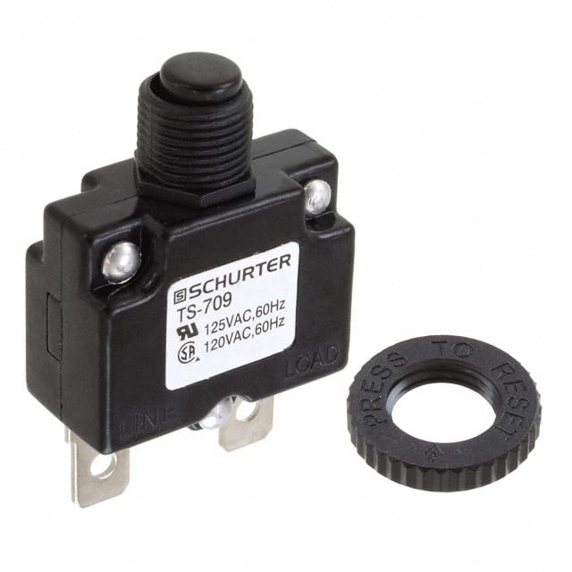 TS-709-12 CIR BRKR THRM 12A 250VAC 50VDC