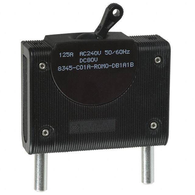 8345-C01A-R0M0-DB1A1B-125A CIR BRKR 125A 240VAC 80VDC