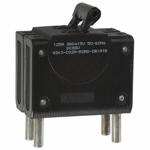 8345-C02A-R0M0DB1A1B-125A CIR BRKR 125A 240VAC 80VDC