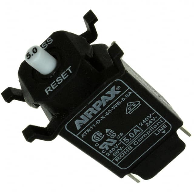ATR11-D-X-63-WB-5.0A CIR BRKR THRM 5A 240VAC 50VDC