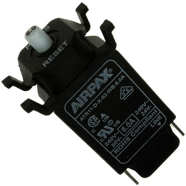 ATR11-D-X-63-WB-6.0A CIR BRKR THRM 6A 240VAC 50VDC