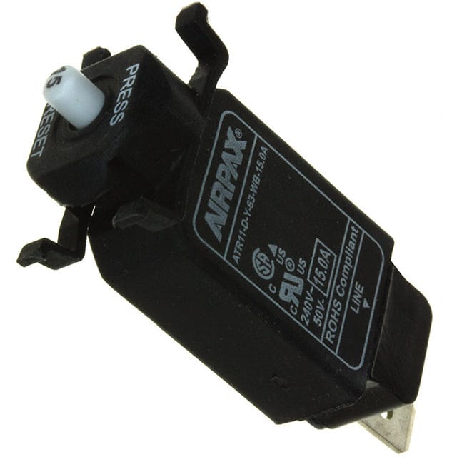 ATR11-D-Y-63-WB-15.0A CIR BRKR THRM 15A 240VAC 50VDC