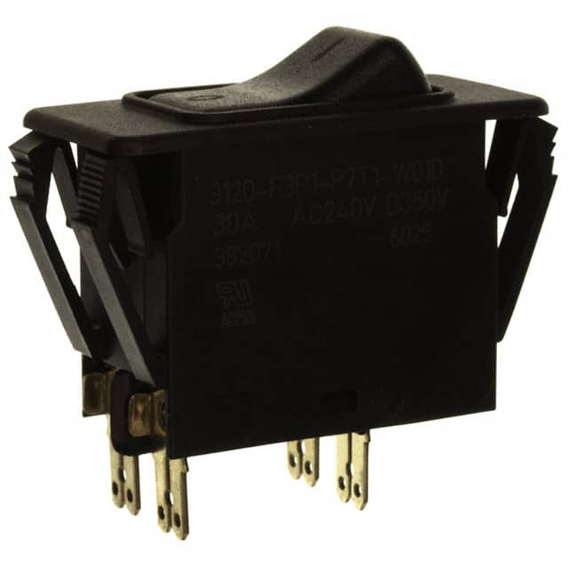 3120-F3P1-P7T1-W01D-30A CIR BRKR THRM 30A 250VAC 50VDC