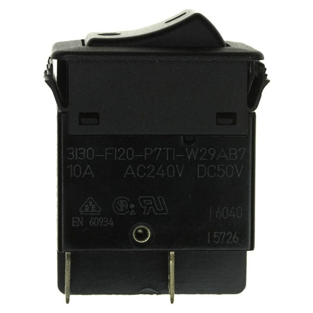 3130-F120-P7T1-W29AB7-10A CIR BRKR THRM 10A 250VAC 50VDC