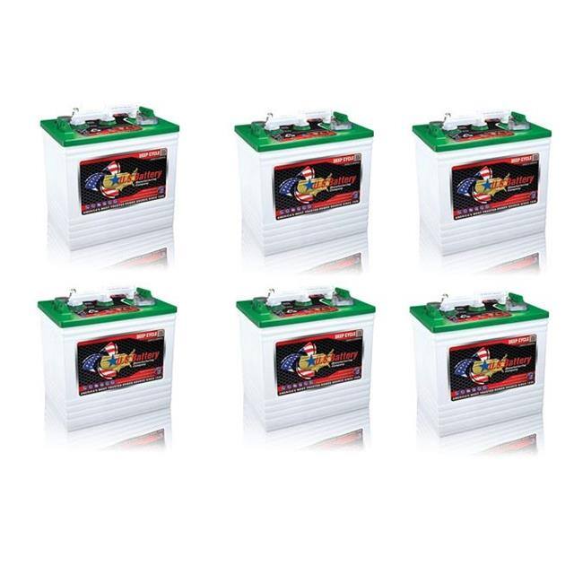 US125-6-PACK Replacement for Us Battery US125