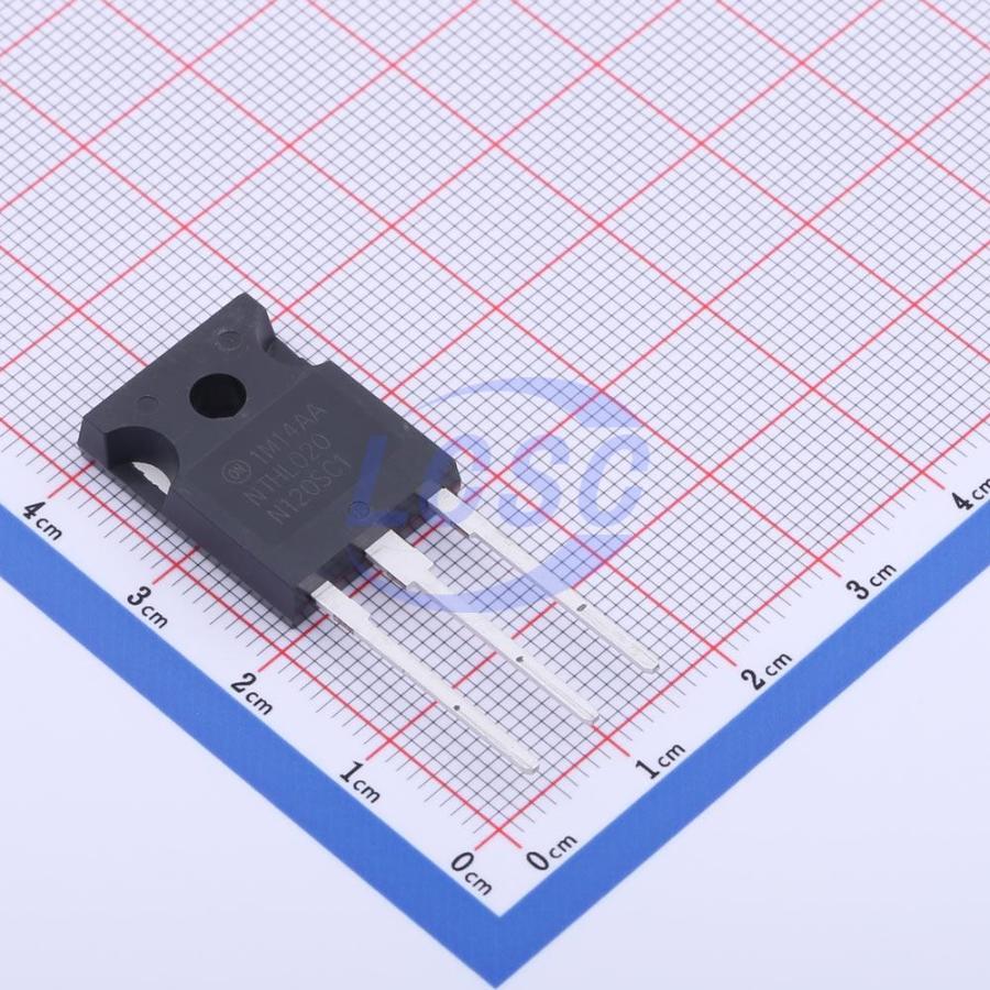 NTHL020N120SC1 The On Semiconductor NTHL020N120SC1 is a Silicon Carbide (SiC) N-Channel MOSFET designed for high-performance applications. It offers a 1200V drain-source voltage and 103A continuous current.