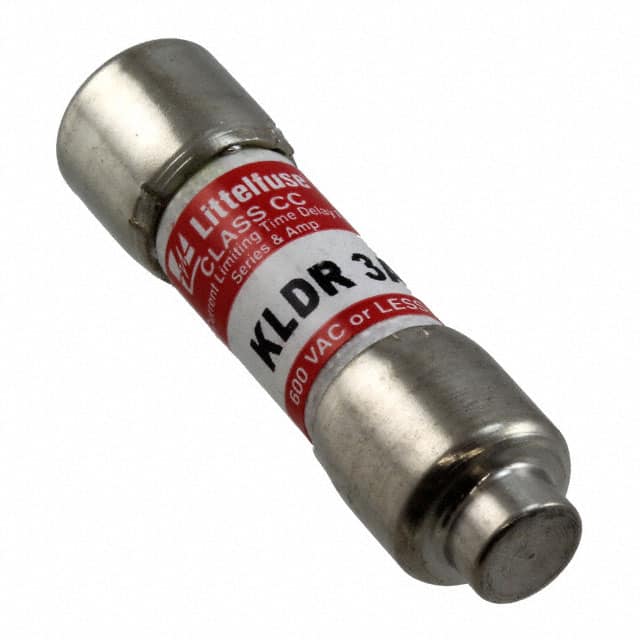 KLDR003.TXP FUSE CARTRIDGE 3A 600VAC/300VDC