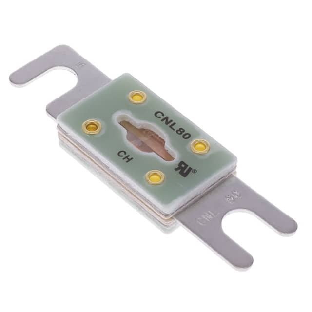 0CNL080.V FUSE STRIP 80A 32VAC/VDC BOLT MT