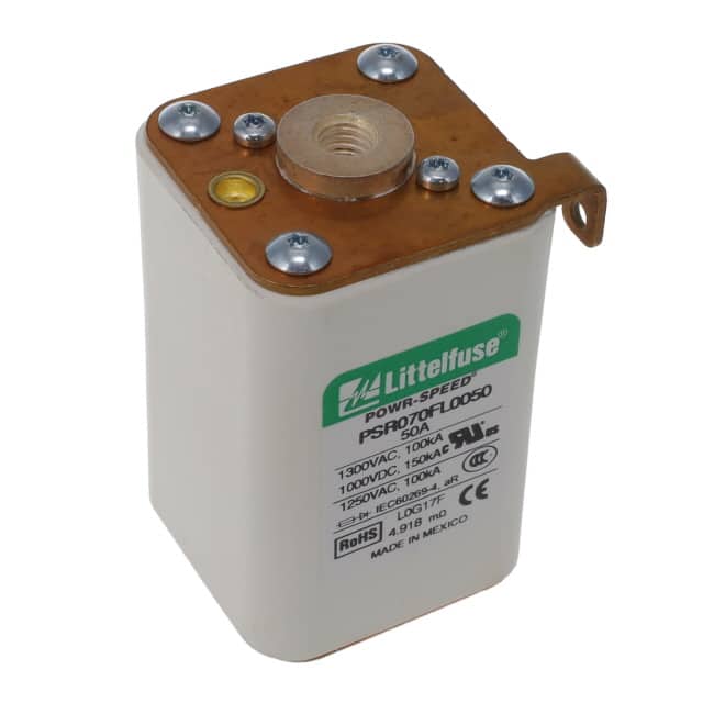 PSR070FL0050Z FUSE SQUARE 50A 1.3KVAC/1KVDC