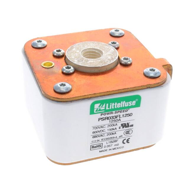 PSR033FL1250Z FUSE SQUARE 1.25KA 700VAC/600VDC