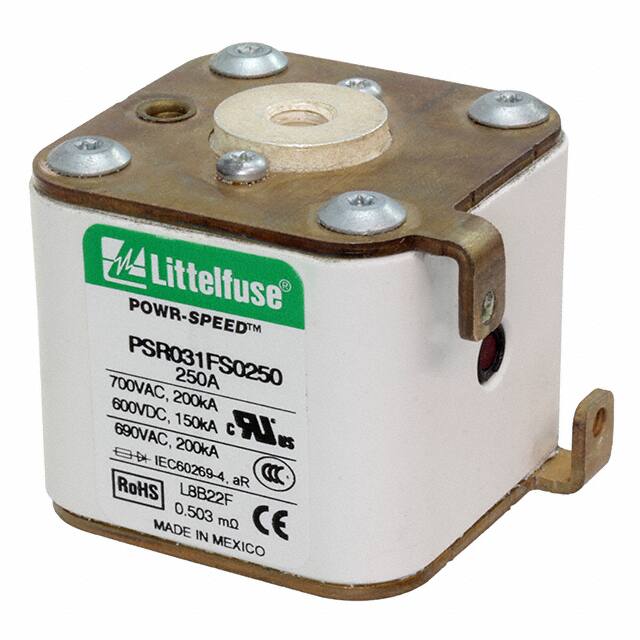 PSR031FS0250Z FUSE SQUARE 250A 700VAC/600VDC