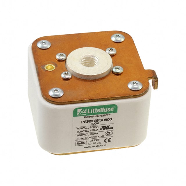 PSR033FS0800Z FUSE SQUARE 800A 700VAC/600VDC
