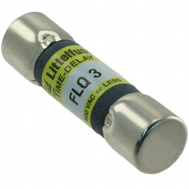 0FLQ003.T FUSE CARTRIDGE 3A 500VAC/300VDC