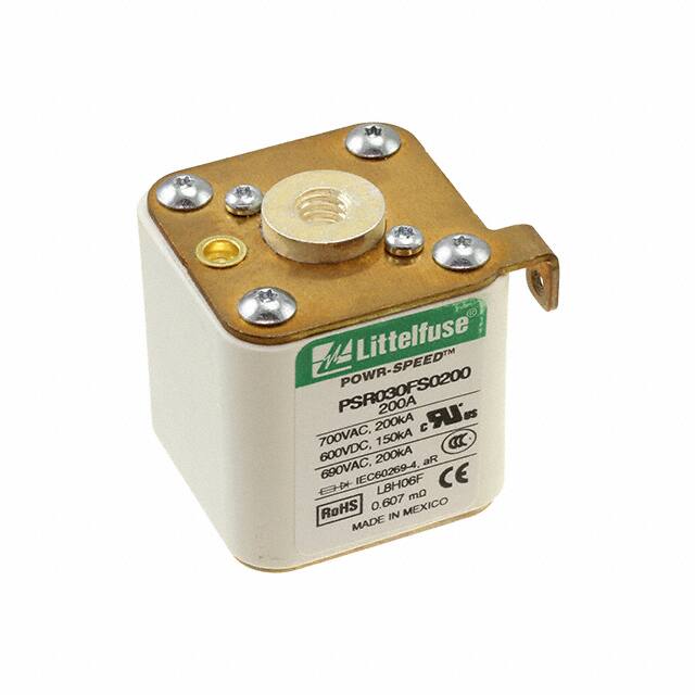 PSR030FS0200Z FUSE SQUARE 200A 700VAC/600VDC